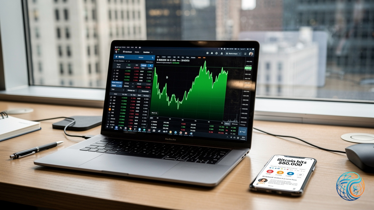 Bitcoin 80000 knacken, Krypto-Erholung, US-Finanzpolitik, Kryptowährung, Bitcoin, Blockchain