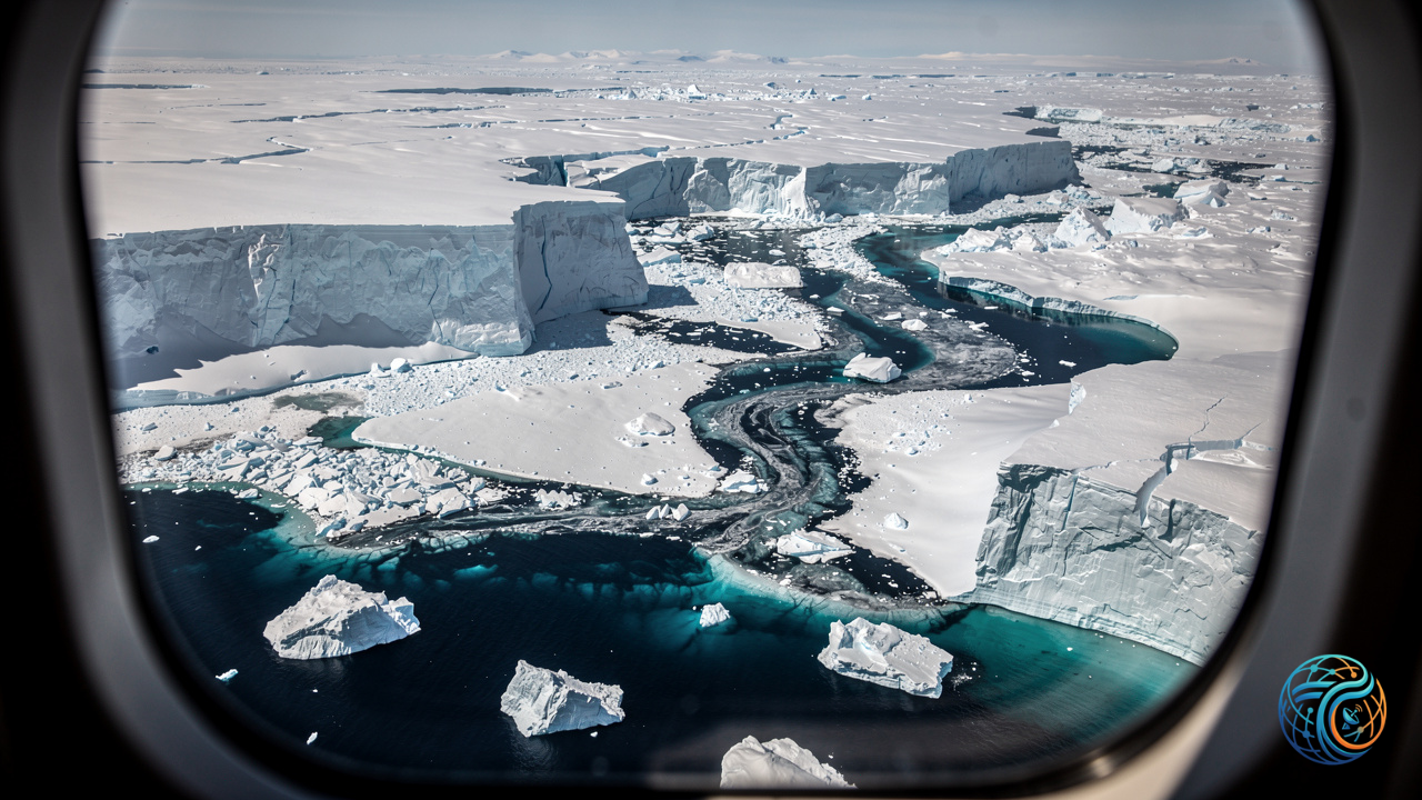 Sentinel-1, glaciar Petermann, pérdida de hielo, Groenlandia, Ártico, radar