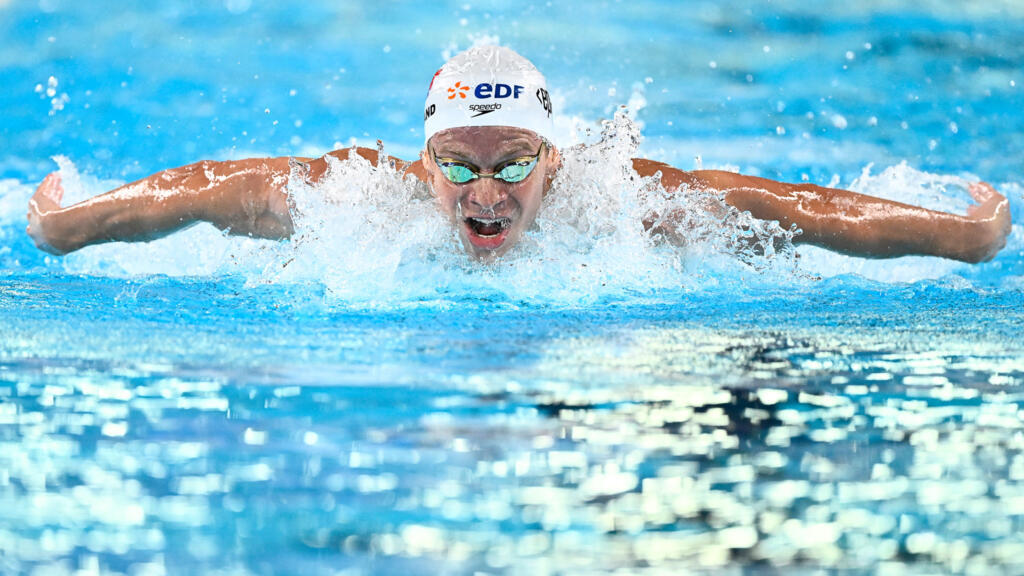 Marchand, championnats d'Europe, finale du papillon, natation, Paris, or