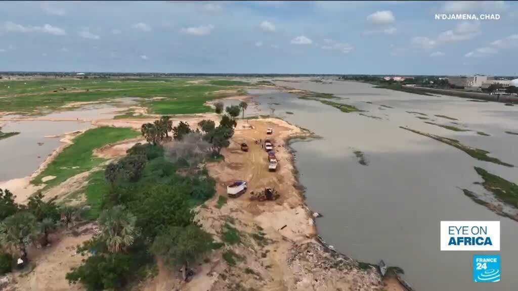 Ciad, estrazione sabbia, fiume Chari, ambiente, edilizia, economia
