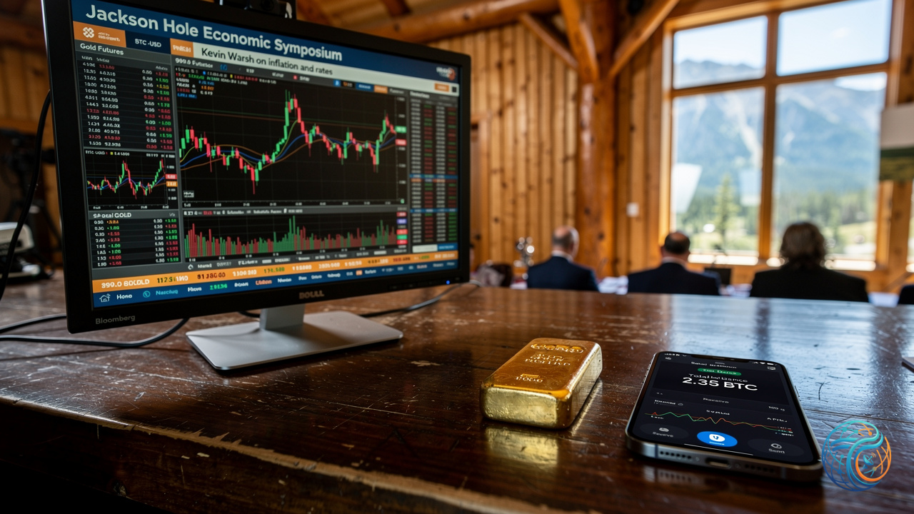 Discorso Jackson Hole, Riacquisti Treasury, Federal Reserve, Economia, Bitcoin, Oro