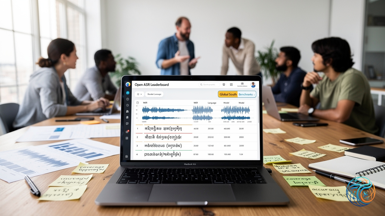 Open ASR Leaderboard, língua do Sul Global, reconhecimento automático de fala, benchmarking, tecnologia de fala, Inteligência Artificial