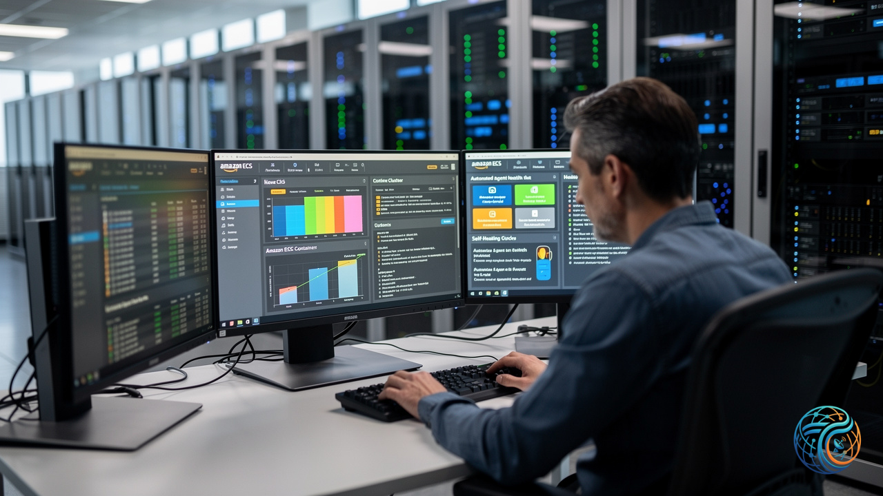 Amazon ECS, otomatik konteyner örneği, aracı bağlantısı, Bulut, Konteynerler, AWS